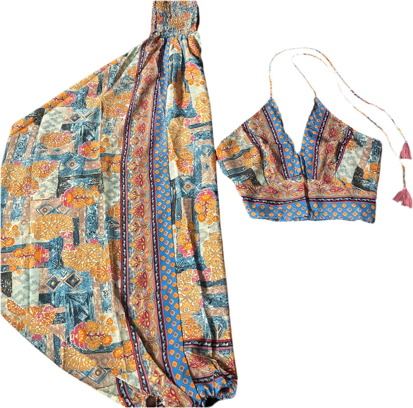 Boho Outfit, Harem Pants, Bikini Tops
